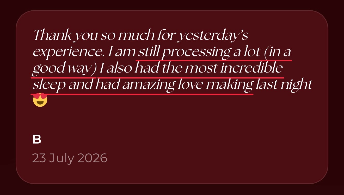 Message from a client