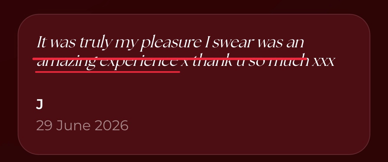 Message from a client