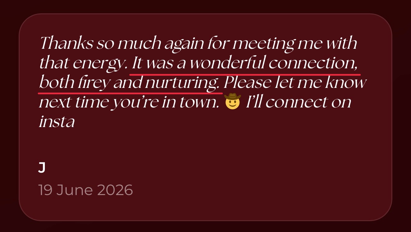 Message from a client