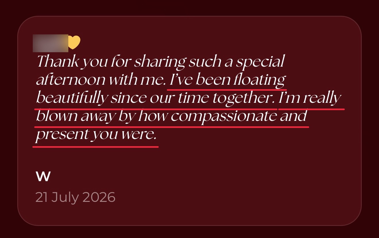 Message from a client