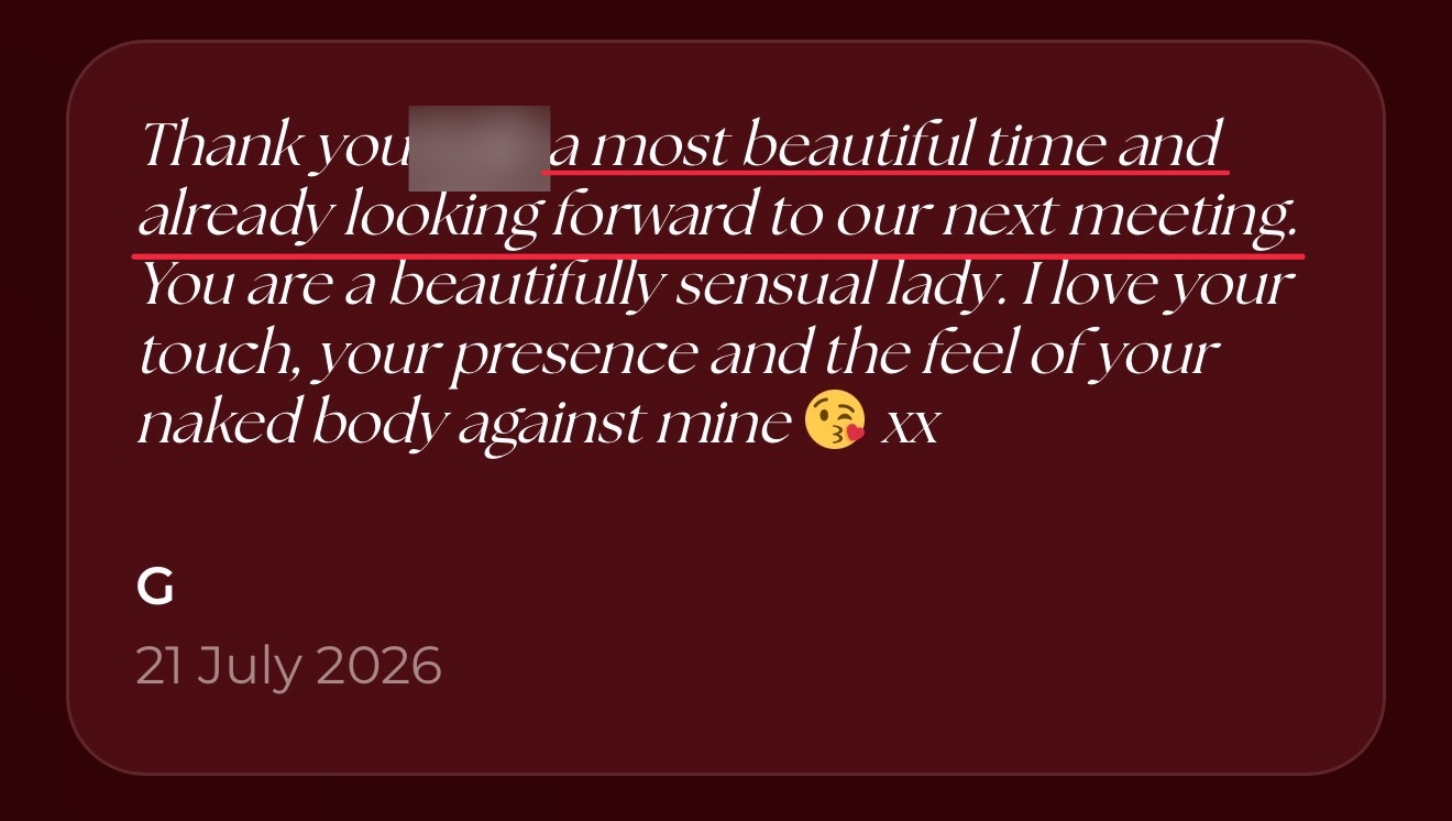Message from a client