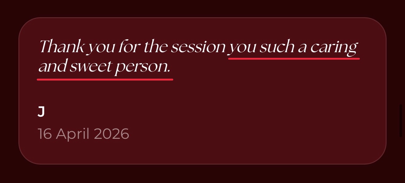 Message from a client