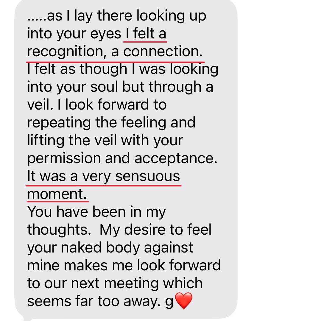 Message from a client