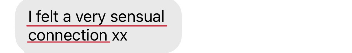 Message from a client
