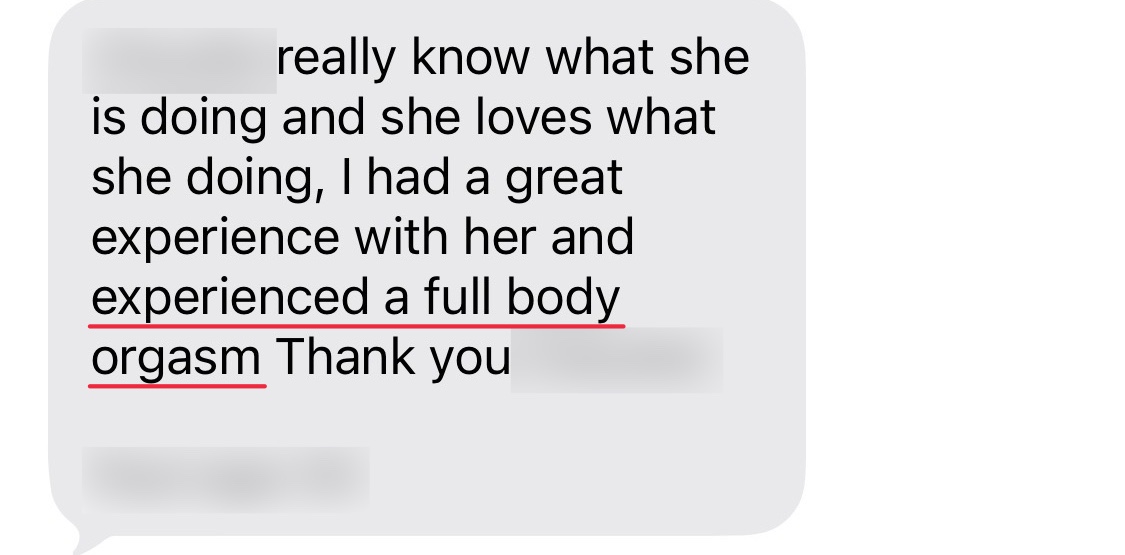 Message from a client